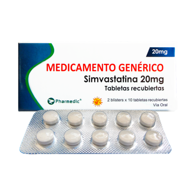 Simvastatina 20 mg- 1
